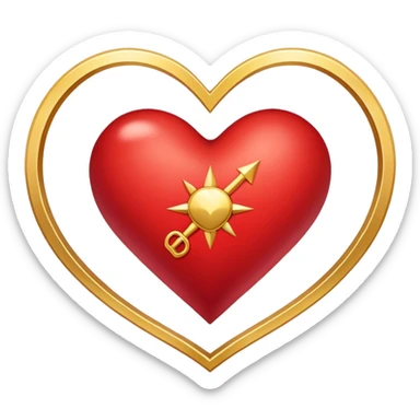 A heart with the name Shakira in it sticker
