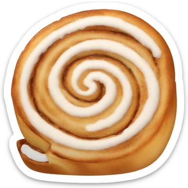 Cinnamon roll sticker