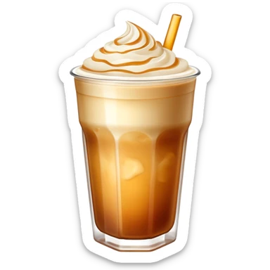 ICE TEA latte sticker