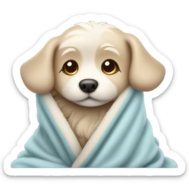 Cuddle dog sticker