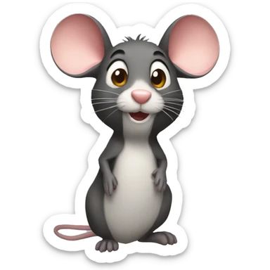 Ratón  sticker