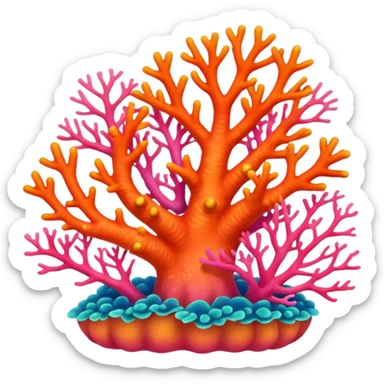 Coral Growth sticker