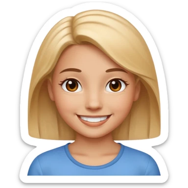 ios avtar imoji girl sticker