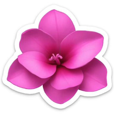 flor aesthetic fucsia sticker