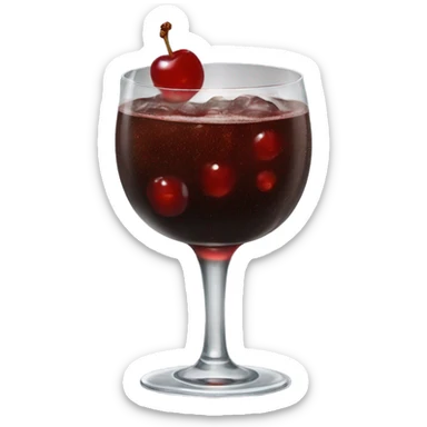 Cherry cola sticker