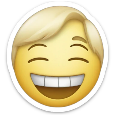 Happy sadface sticker