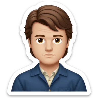 Steve Harrington from stranger things sticker