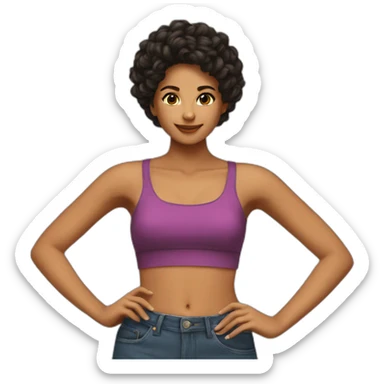 croptop sticker