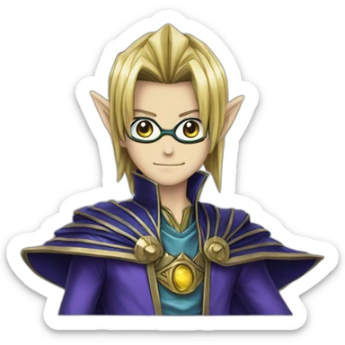 time wizard yu-gi-oh sticker