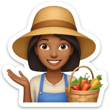 Street Food Shopper black woman  sticker