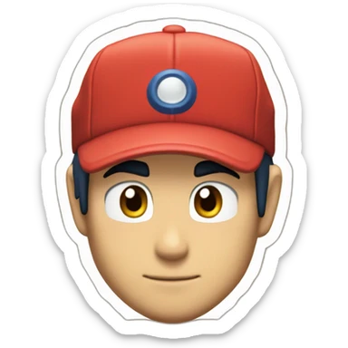 Ash ketchum sticker