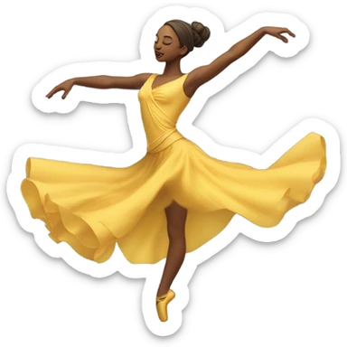 Dancer sticker