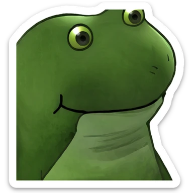 painting sunset  sticker