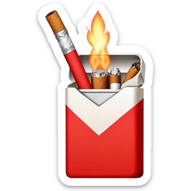 cigarette marlboro sticker
