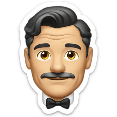 Clark Gable sticker