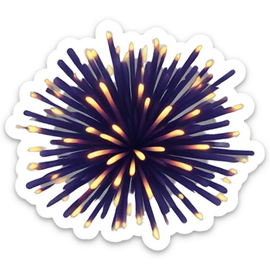 Fireworks sticker