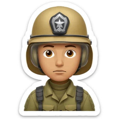 Soldier sticker