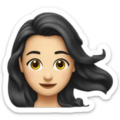 Demi fond sticker