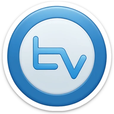 blue circle in the middle and white checklist mark sticker