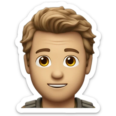 Owen Grady of Jurassic world sticker