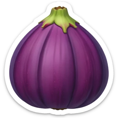 Fig emoji sticker