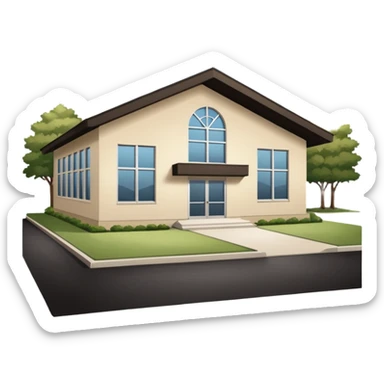 Kingdoms hall of Jehovah's witnesses  sticker