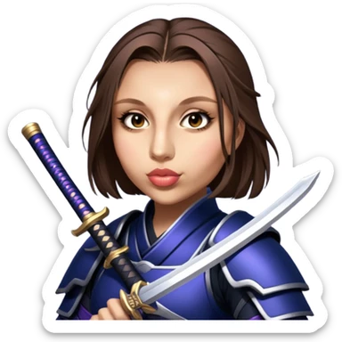 Mystic Samurai sticker