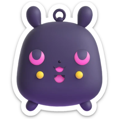 Tamagotchi character sticker