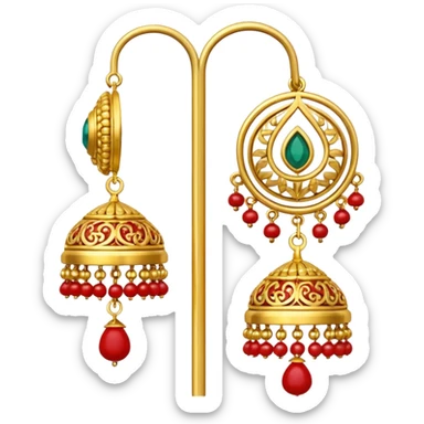 Jhumka sticker
