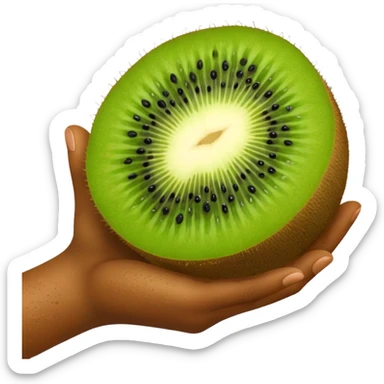 Kiwi hand promise sticker