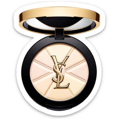 YSL, ALL HOURS HYPER LUMINIZE HIGHLIGHTER, SHADE #1 sticker
