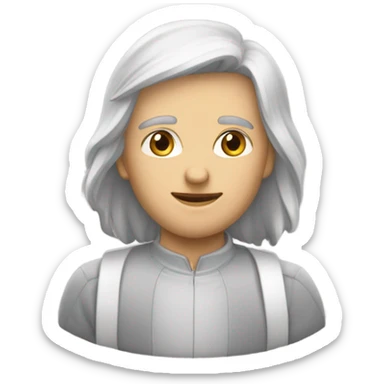 Свеча красивая с розовым бантиком sticker