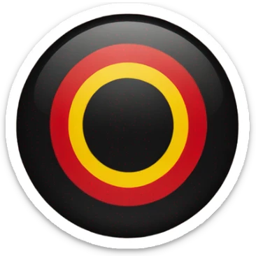 Aboriginal flag sticker