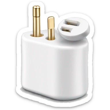 stereo adapter mini to big jack for headphones cable sticker