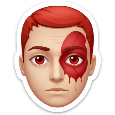 Bloodshot eyes  sticker