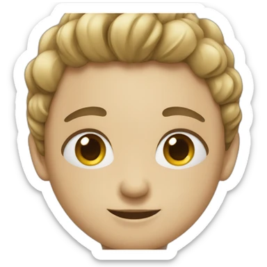 Healthy person sticker