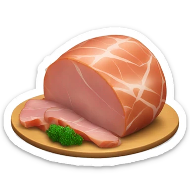 Dinner ham sticker