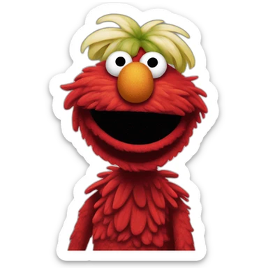 ELMO sesame street sticker