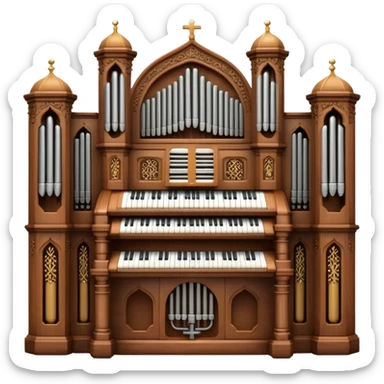 pipe organ sticker