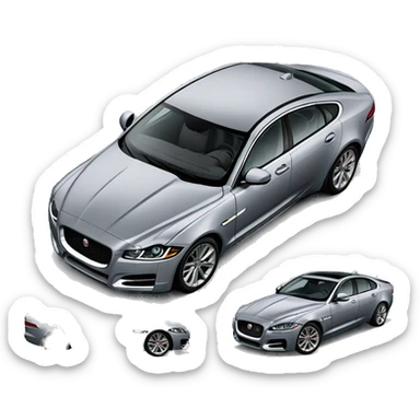 Jaguar XF 2016 Gray sticker