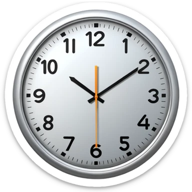 quiero un reloj  de pared 2pm  sticker