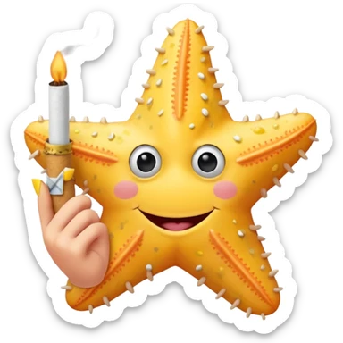 Patrick star ghetto nails meme sticker