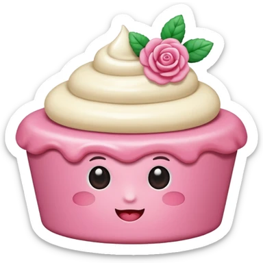 doce rosa sticker