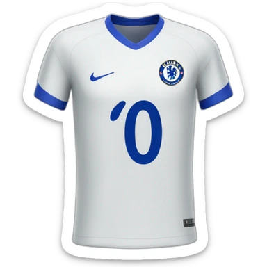 A Chelsea shirt with Abdo written on it and the shirt's number ten   sticker