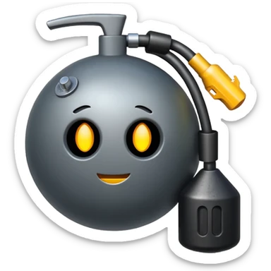 Crie um emoji de uma bomba c4  sticker