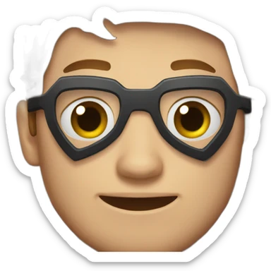 spider man face emoji sticker