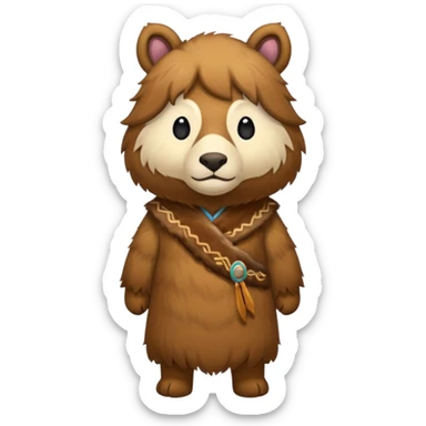 animal mongol sticker