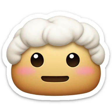 ugc with a bun  sticker