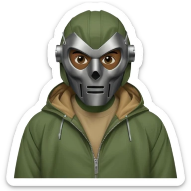 MF doom sticker