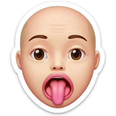 make tongue longer sticker